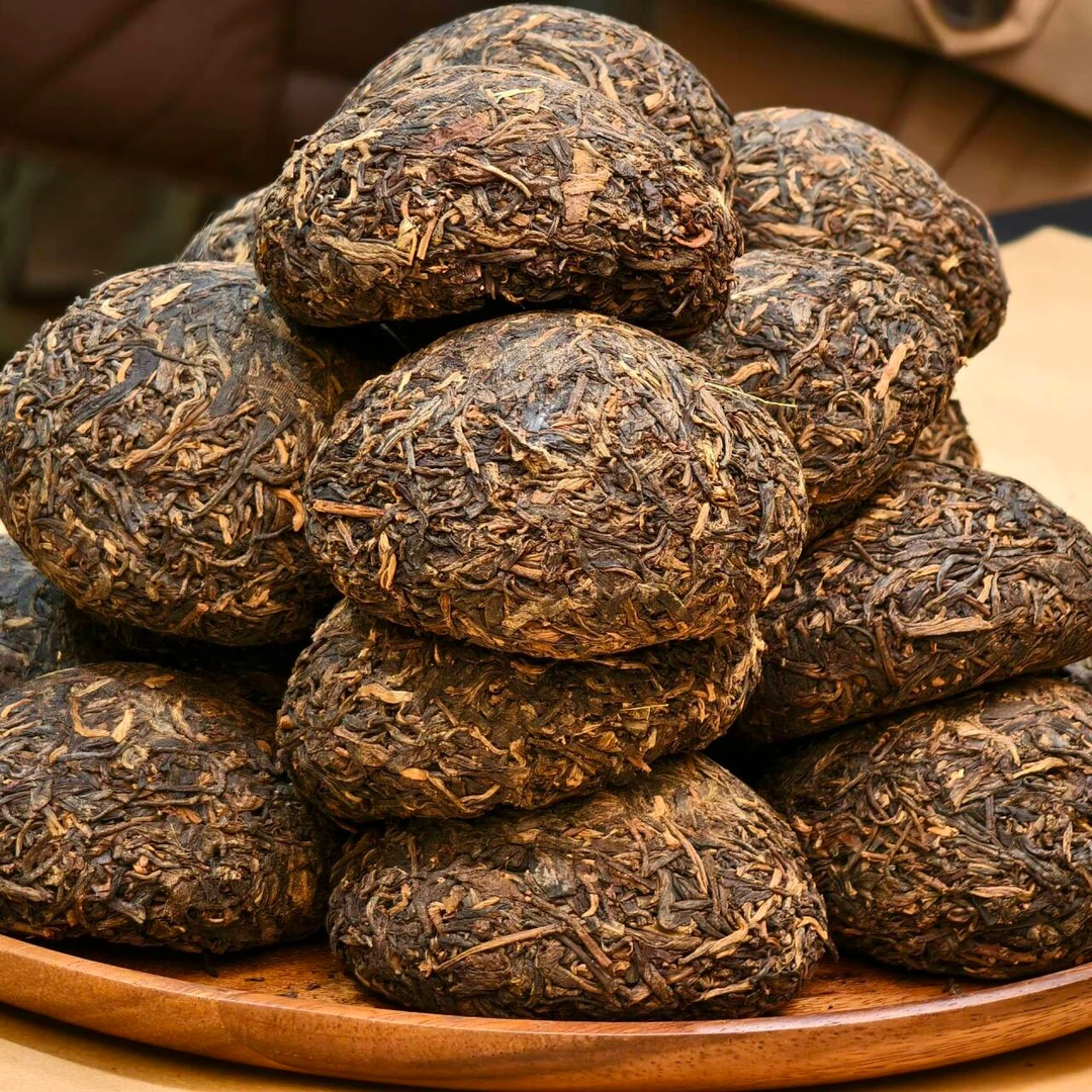 【林一刀】80年代银毫 普洱生沱100g