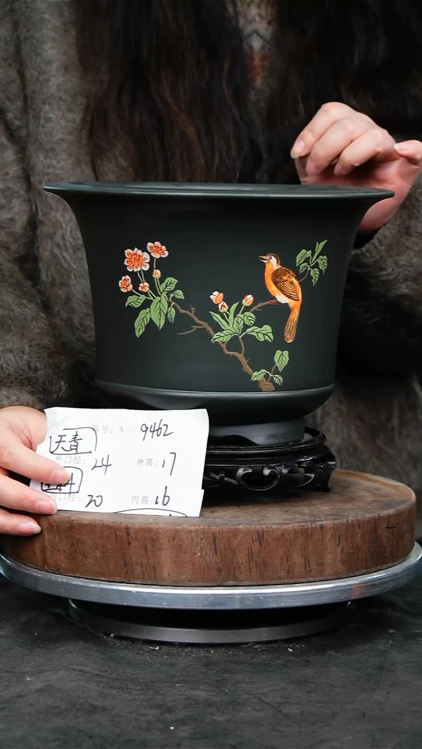 紫砂花盆9462+s紫砂花盆