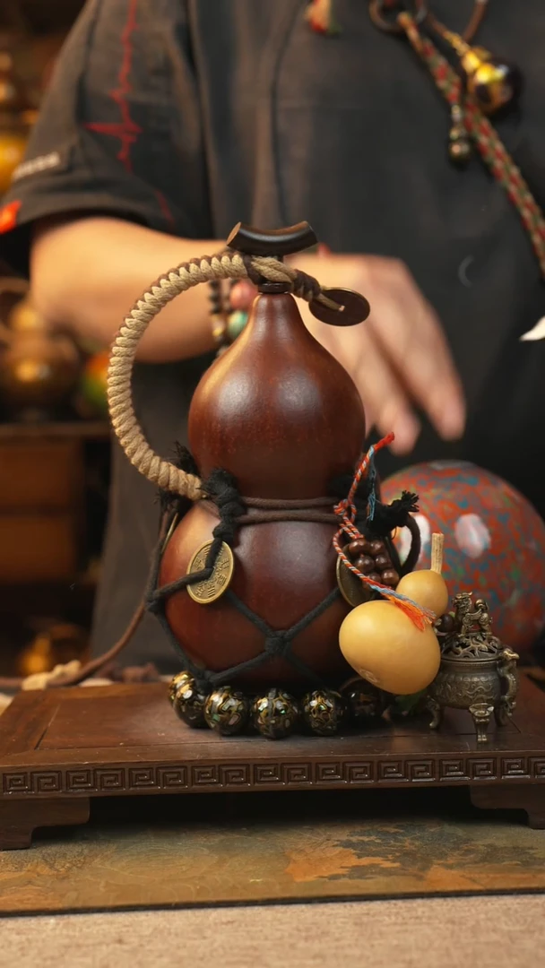 484大漆一物一拍记葫堂出品【不带手串】