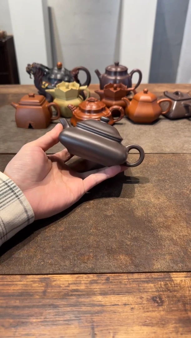 茶壶紫砂大*寒灰老人老紫泥