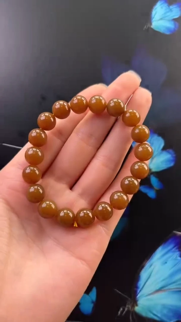 未镶嵌手串和田玉手串