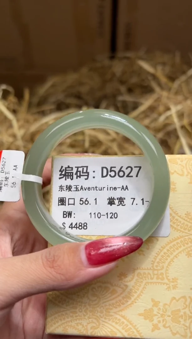 未镶嵌手镯石英质玉D5627