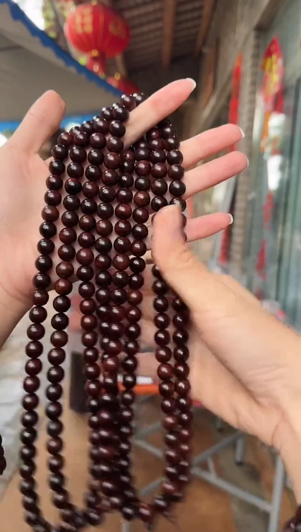 手串/手链黄花梨/降香黄檀1.0X108紫油梨土埋老料多样发一