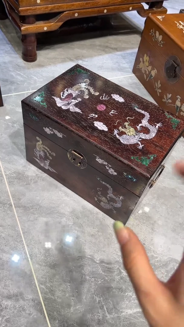 木龙凤呈祥收纳箱30