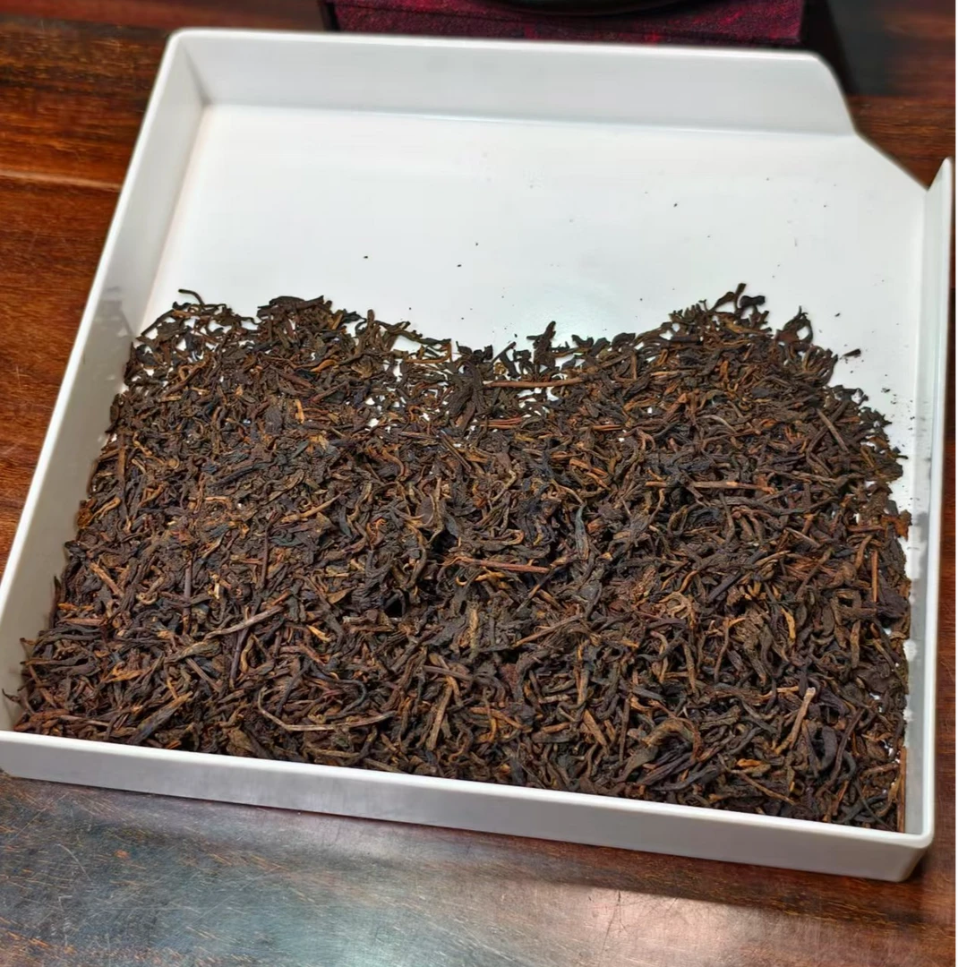 （500克）六通13号六堡茶 1996年陈化  药香  六通六堡茶