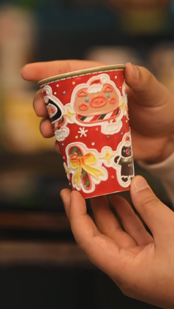 【闪购商品】摆件景德镇釉下彩绘设计师款式陶瓷