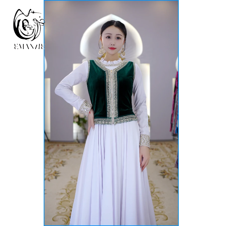 E3908依曼之舞异域风情印度舞服民族风女精品时尚刺绣马甲