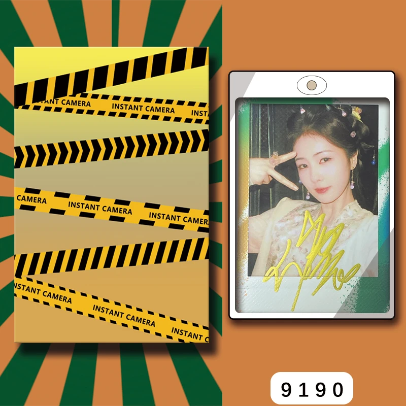 D9190【白鹿】 正品拍立得照片 涂鸦