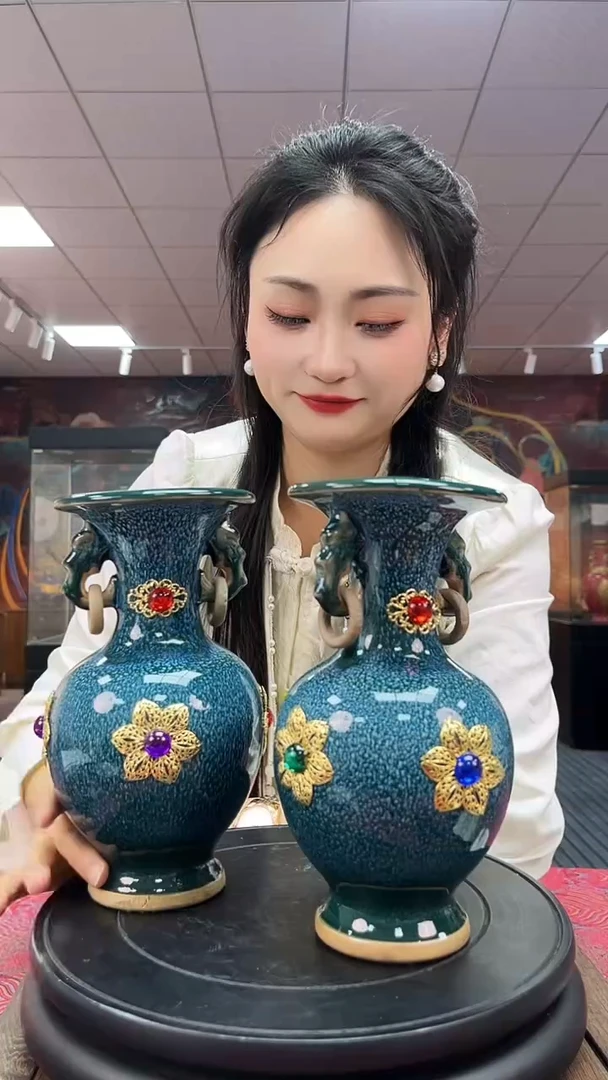 【闪购商品】摆件H09瓷批发不固定/对