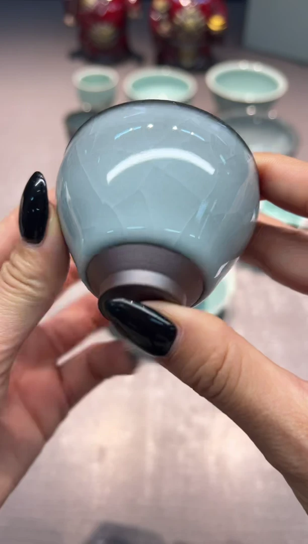 【闪购商品】周磊 铁胎厚釉单杯（不挑）小束口