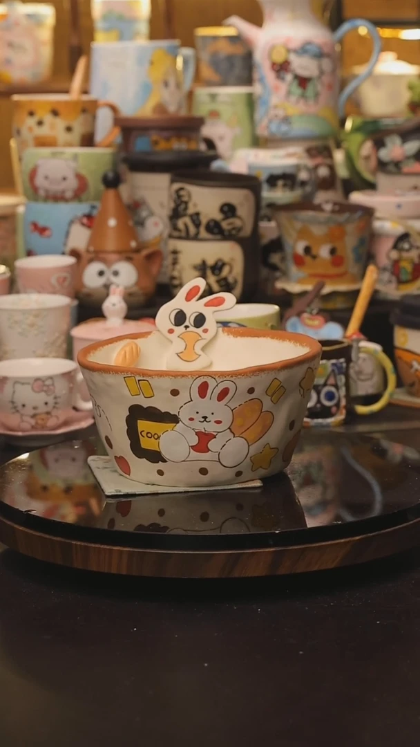 景德镇釉下彩绘设计师款式陶瓷