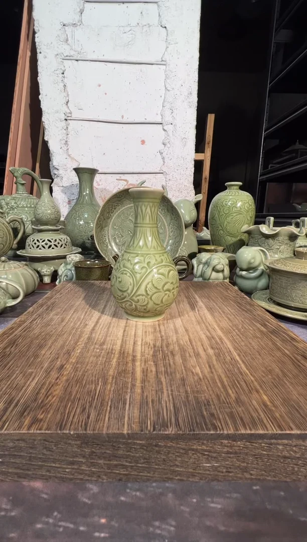 耀州窑手工小玉壶春