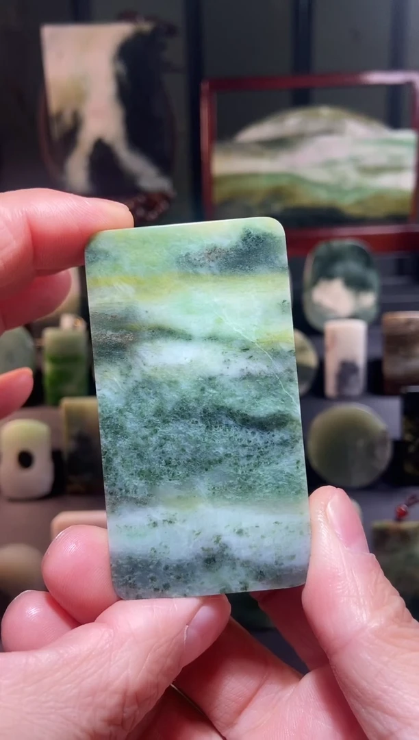 未镶嵌独山玉颈饰yc