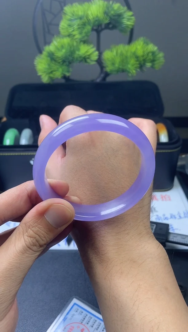 圈口缅翠手镯，所见即所得