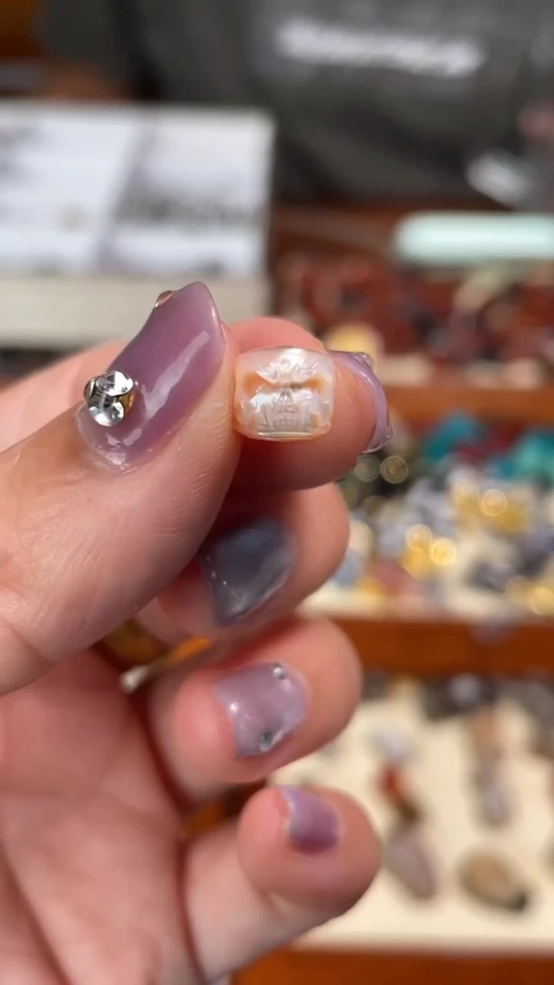 淡水珍珠未镶嵌颈饰79瑕疵珍珠珍珠恶灵