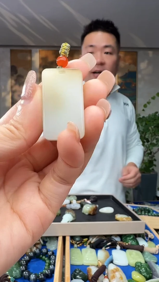 颈饰未镶嵌和田玉拍一发一多样性发货