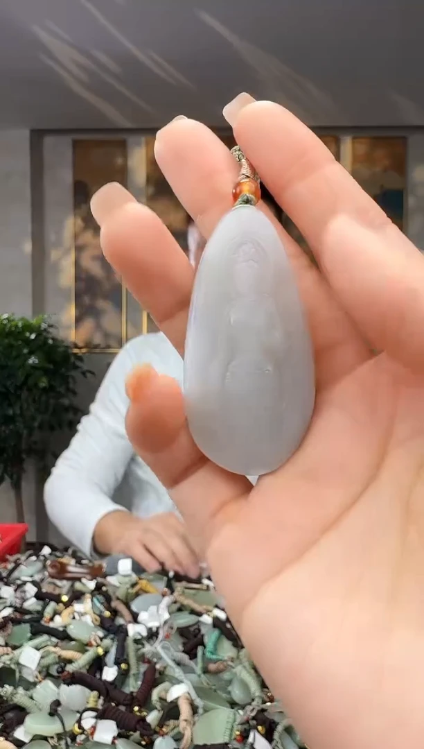 颈饰未镶嵌和田玉拍一发一多样性发货