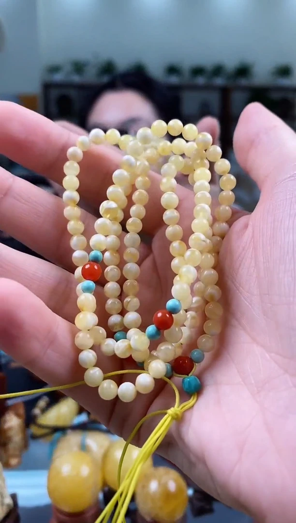 【闪购商品】琥珀颈饰未镶嵌项链