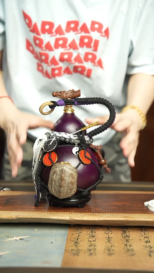 67号600ml左右非遗大漆酒葫芦