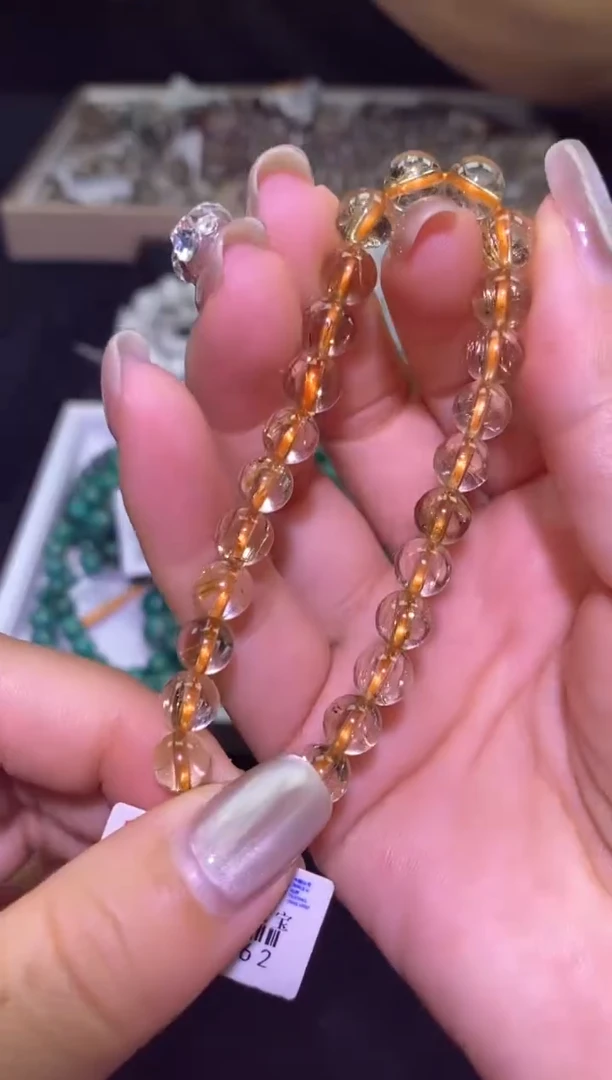 未镶嵌手链水晶金发晶-A15-多样性发其一