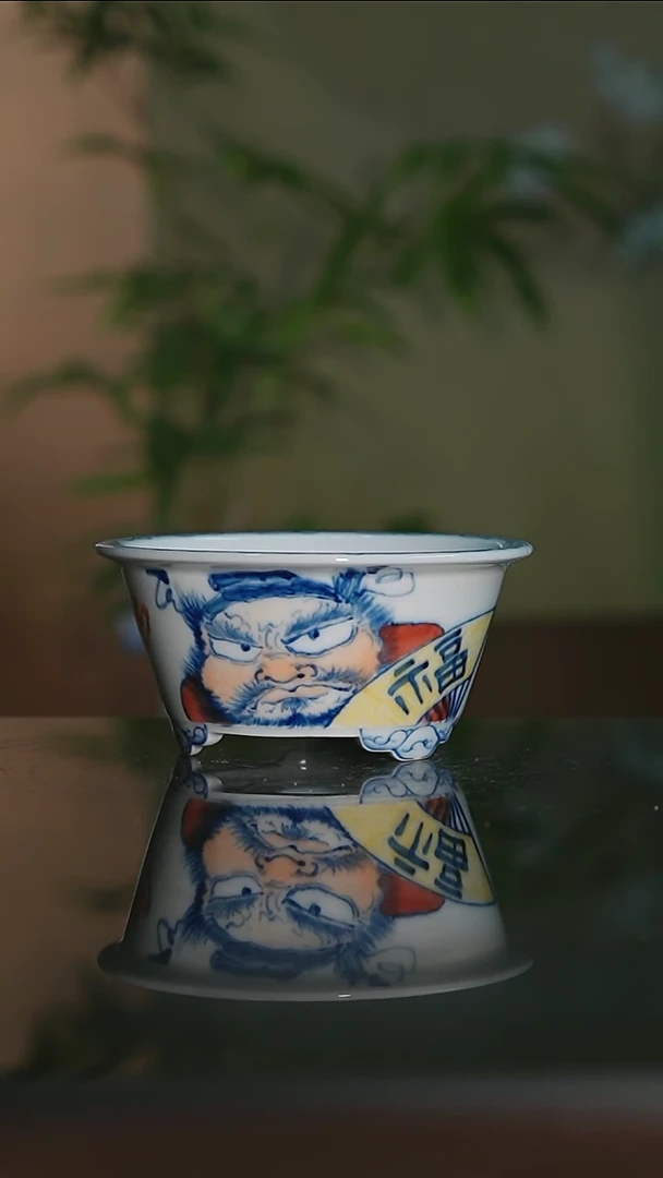 【闪购商品】摆件手工手绘内9.5口高5.2深