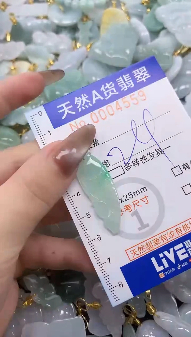 翡翠未镶嵌颈饰天然A货翡翠