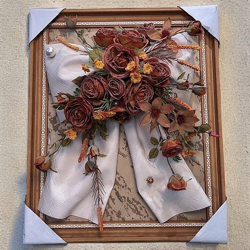 法式风格仿真花花儿架子