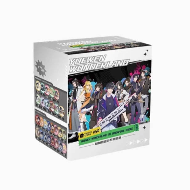 阅文好物新加坡迅游系列徽章吧唧盲盒(代拆)