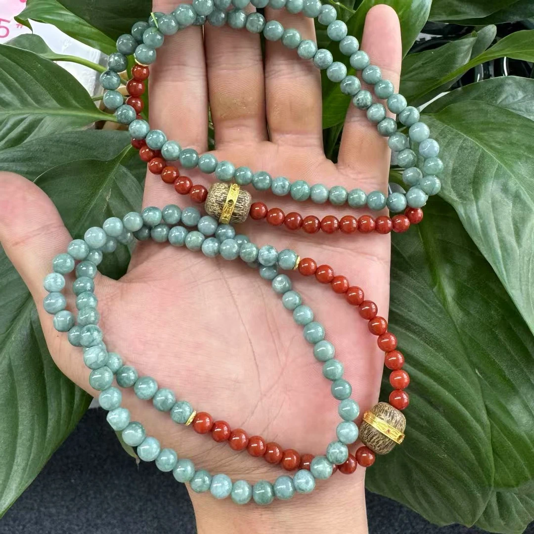 D321 天然翡翠A货项链 拍一发一多样性发其一