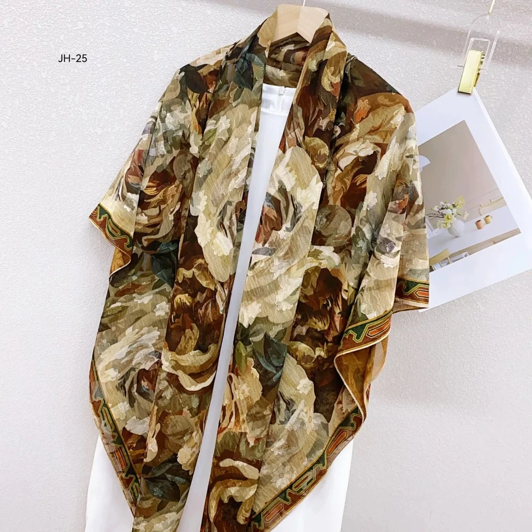 【干枯玫瑰】140*140剪花精致花萝款高级感百搭