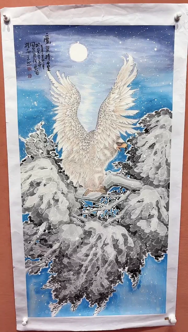 国画师立照老师国画作品