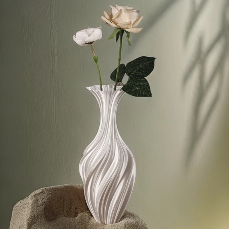 艺术水培抽象扭曲复古花瓶ins樱花款顺丰包邮不花瓶轻奢高级感