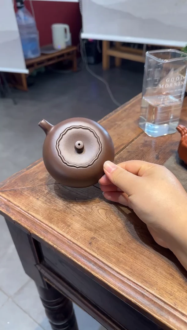 茶壶紫砂宝*柿柿如意