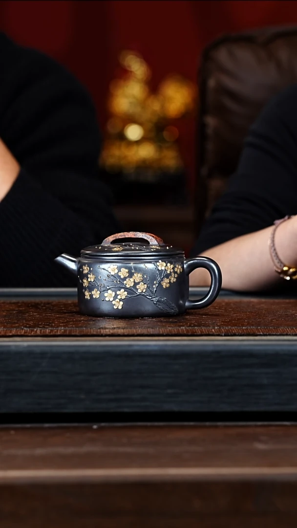 宜兴紫砂YHY 古乌泥 汉瓦