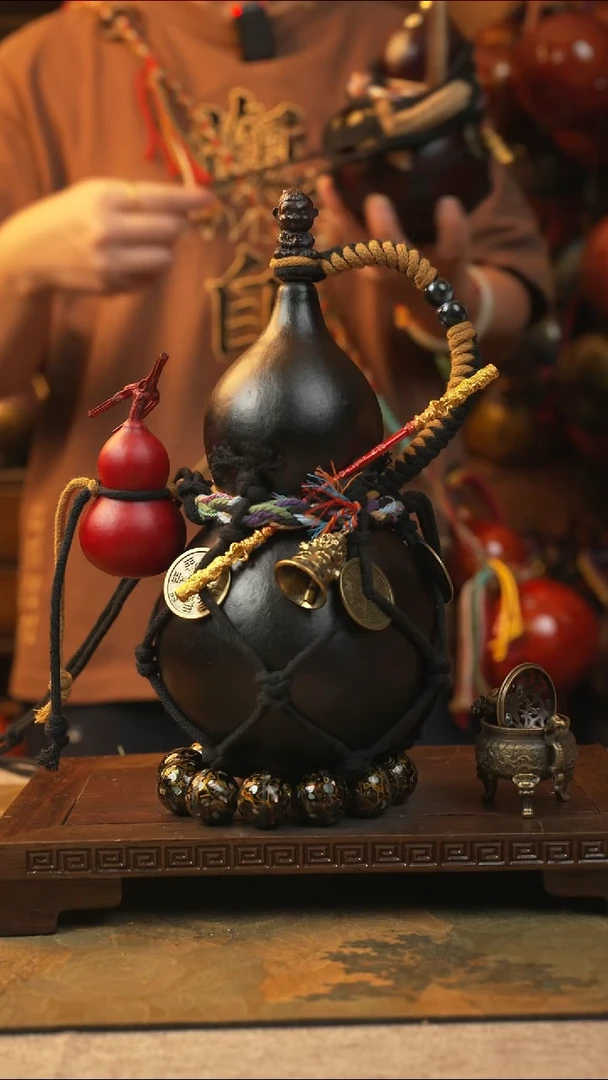 166大漆一物一拍记葫堂出品【不带手串】