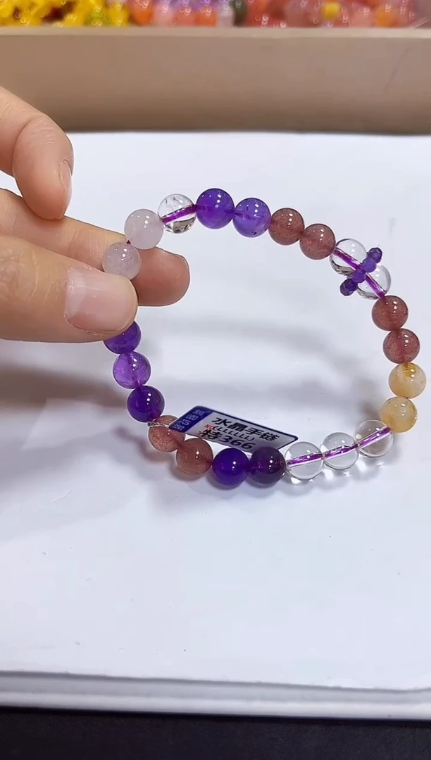 颈饰未镶嵌水晶手链