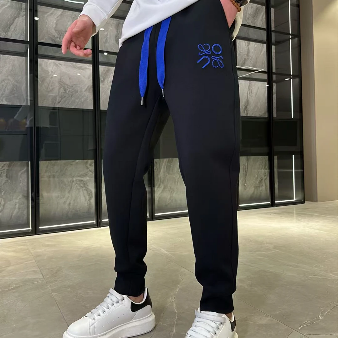 男士休闲刺绣卫裤百搭潮流时尚