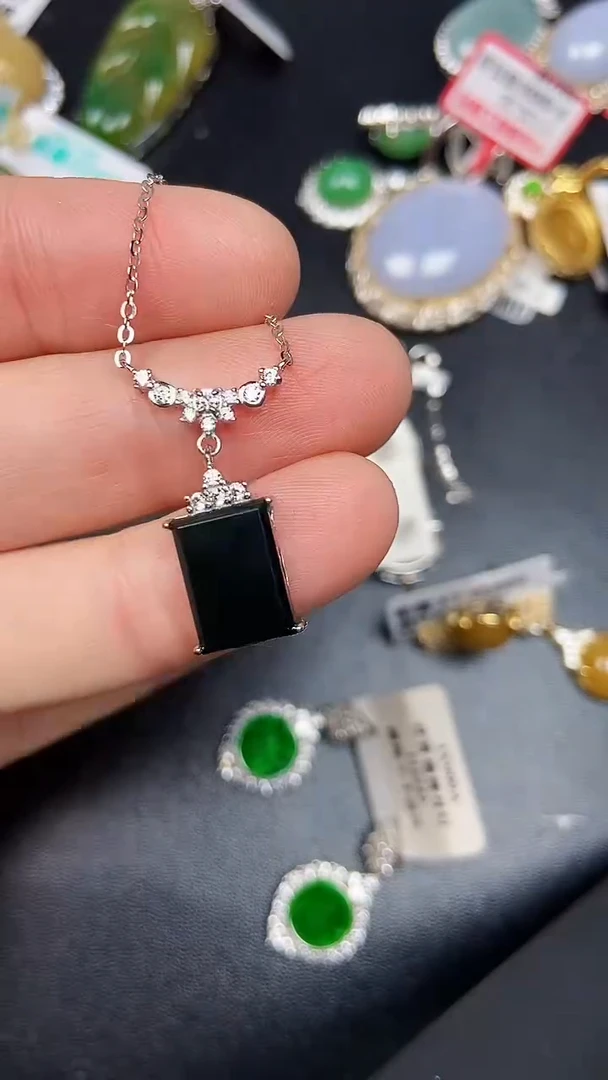 银S925镶嵌戒指翡翠1890