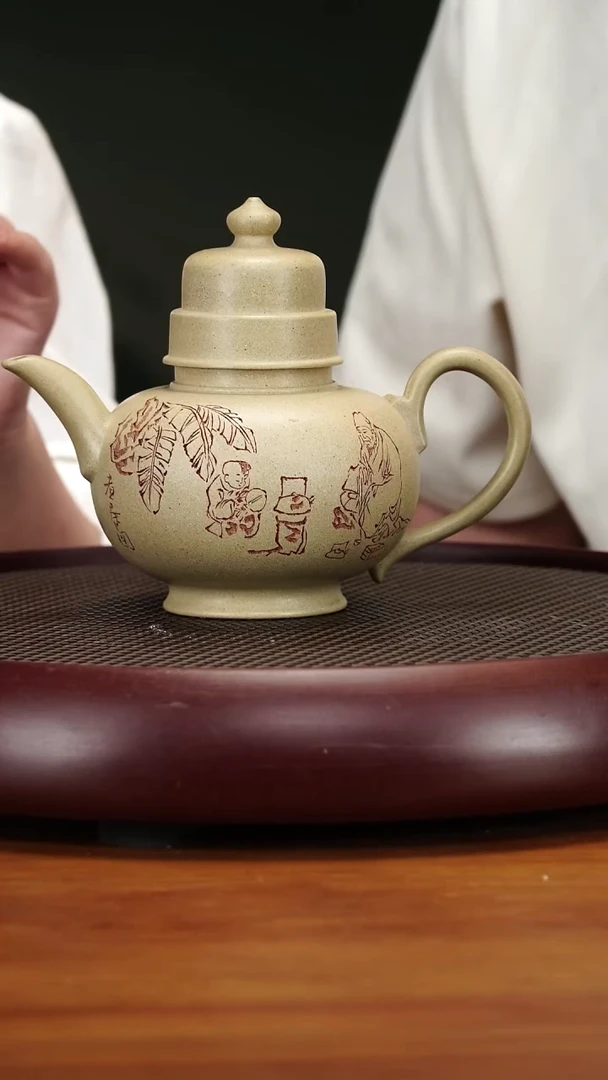 茶壶紫砂102YXM官帽老段泥550cc