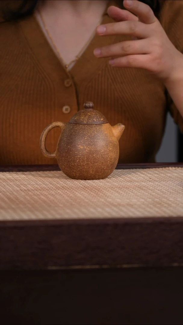 茶壶紫砂紫泥粉浆 200cc