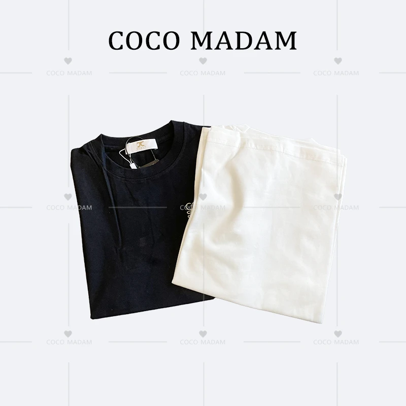 ANNI · Ani-A808 男女同款短袖t恤2024新款潮牌情侣上衣