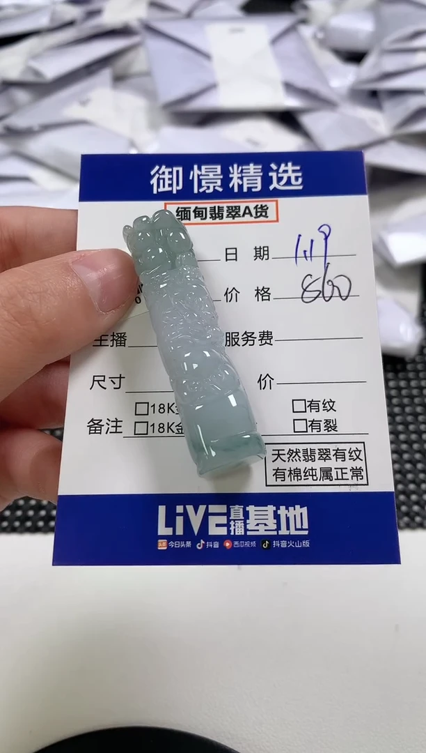 【闪购商品】翡翠颈饰未镶嵌16