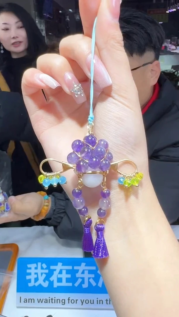 【闪购商品】水晶刀马旦未镶嵌多样性发一件 245