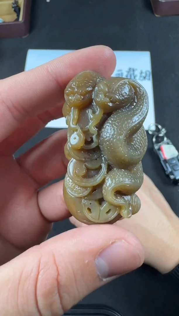 颈饰未镶嵌和田玉5