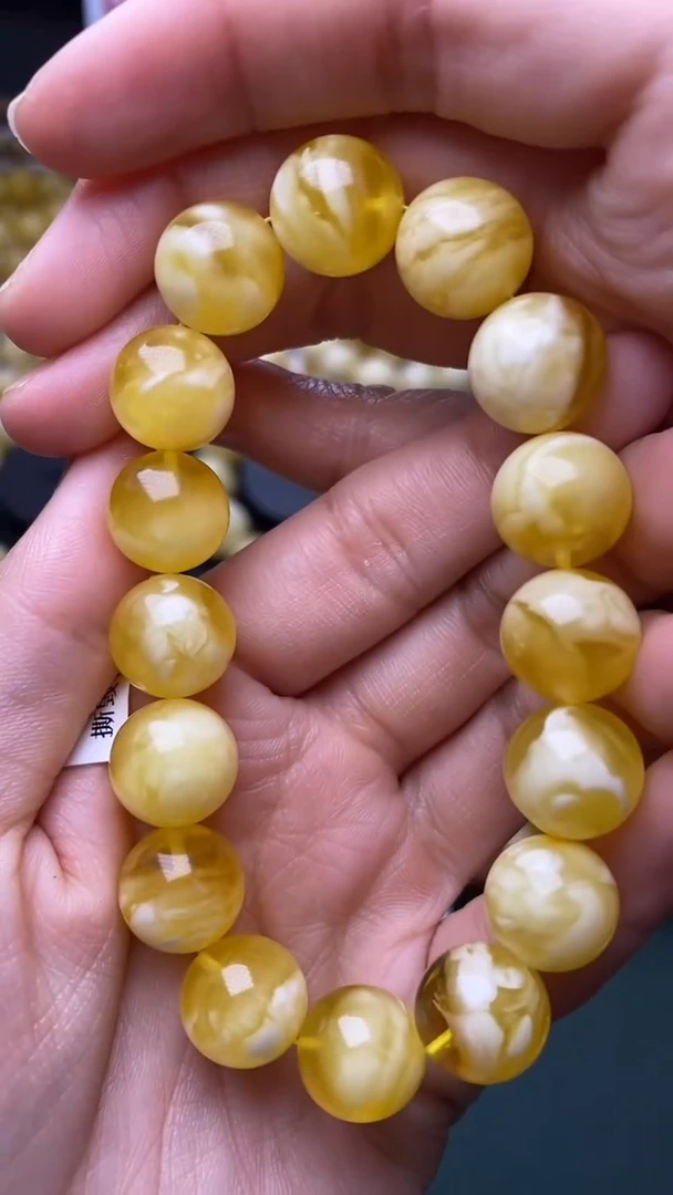 裸石蜜蜡未镶嵌蜜蜡.48 尺寸12mm