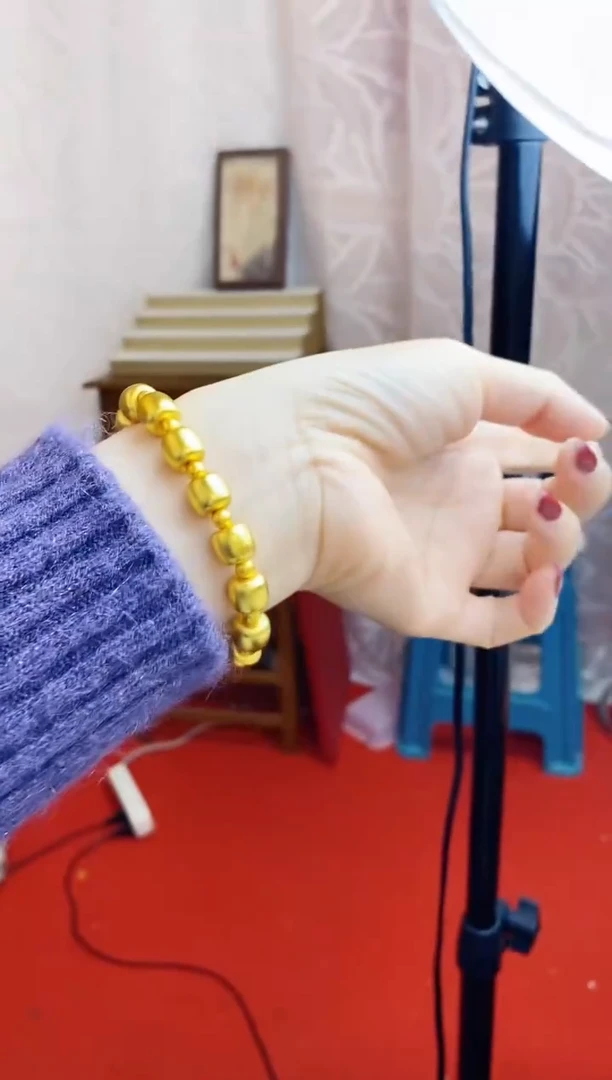 合金无011老形珠手链