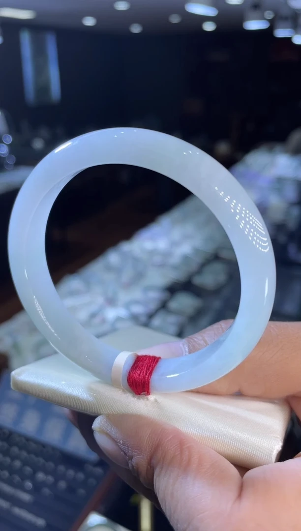 未镶嵌手镯翡翠正圈55-56