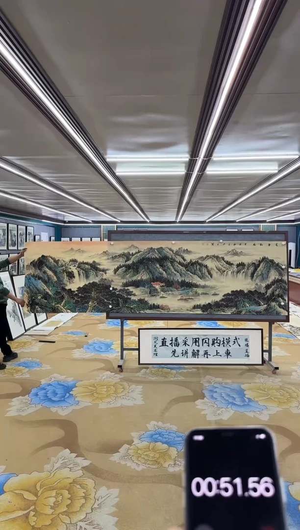 【闪购商品】绘画M 张伦玉-小丈二-山水国画