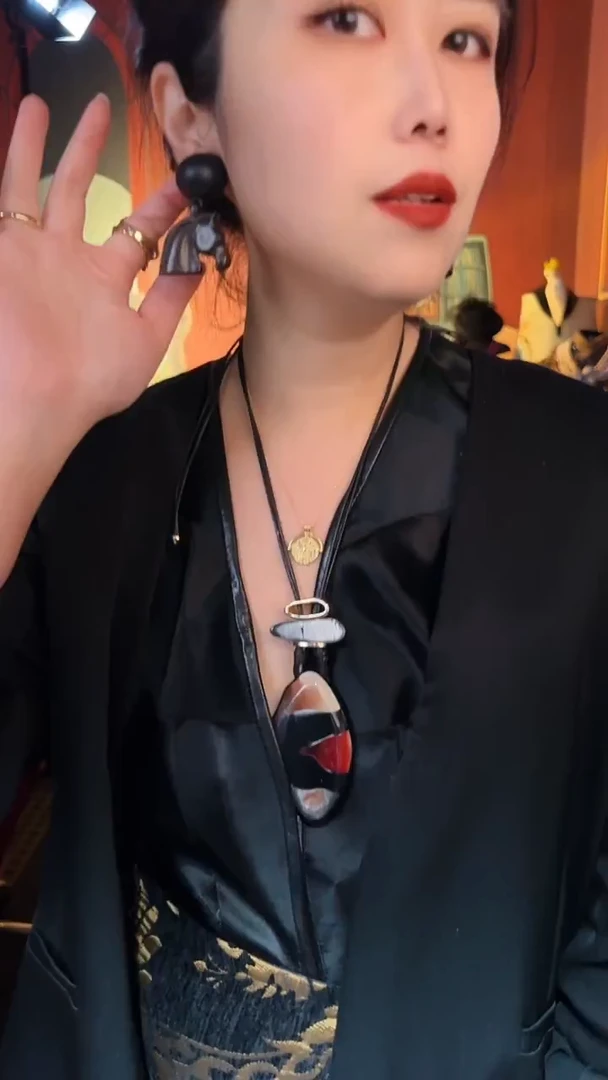 合金无合金复古百搭小马木木耳夹