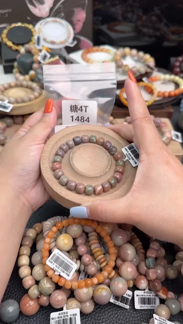 未镶嵌手链石英质玉晚***笑4T1484